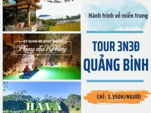 Du Lịch Quảng Bình 3 Ngày 3 Đêm 3.350k
