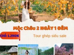 MAI CHÂU – MỘC CHÂU – CẦU KÍNH BẠCH LONG (2N1Đ) 1.290.000 ĐỒNG/KHÁCH